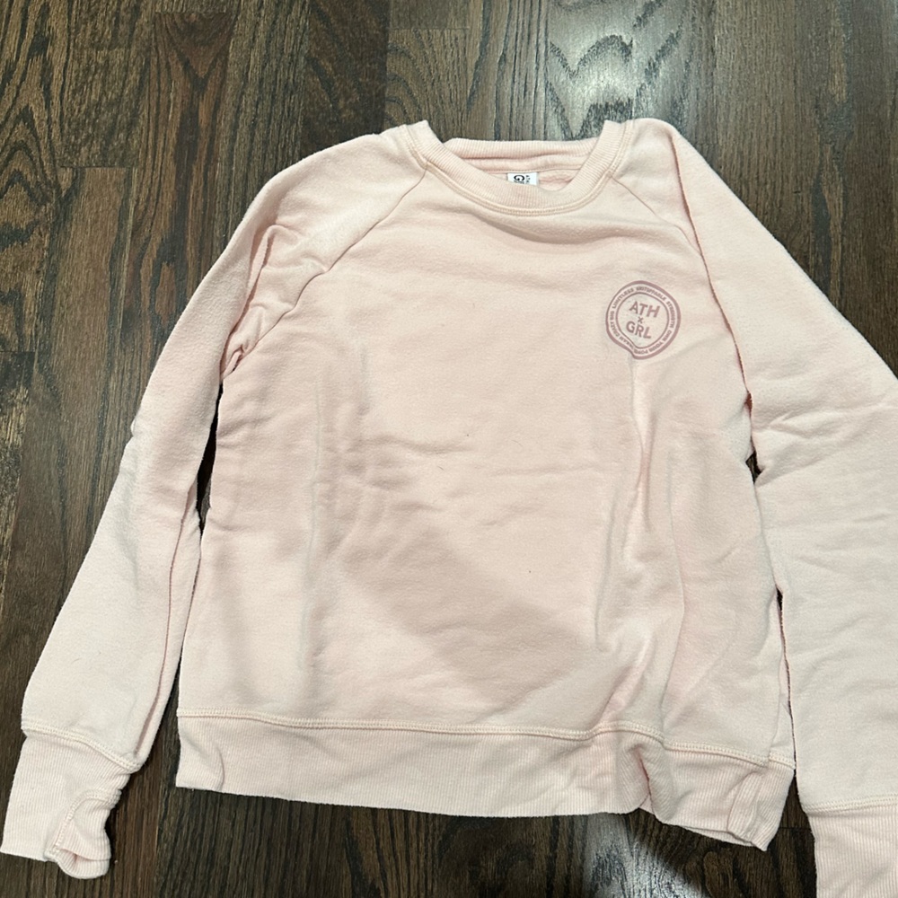 Athleta girl long sleeve top size 8-10